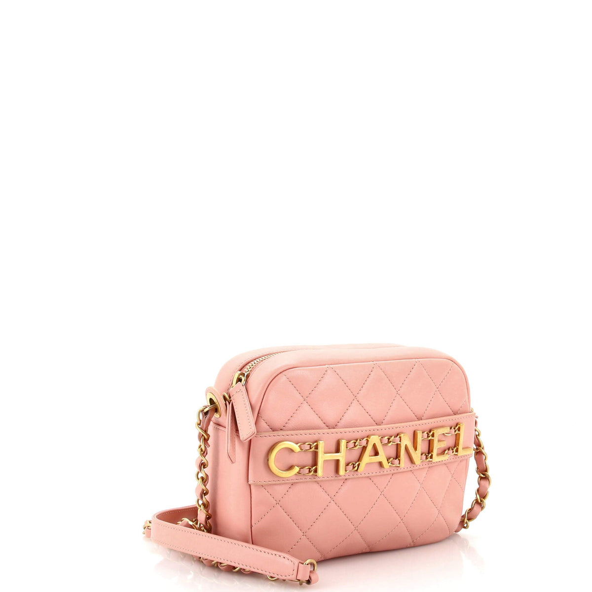 Chanel Logo Enchained Camera Case