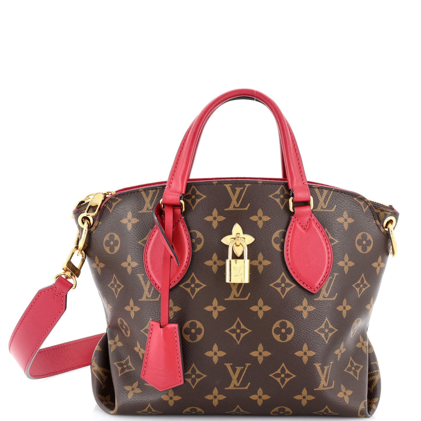 Louis Vuitton Flower Zipped Tote Canvas
