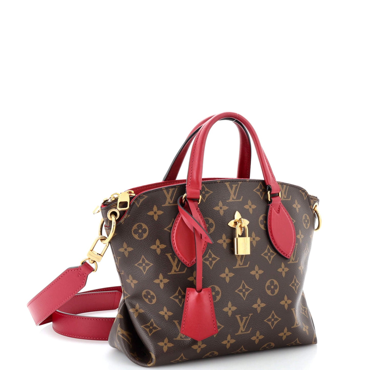 Louis Vuitton Flower Zipped Tote Canvas