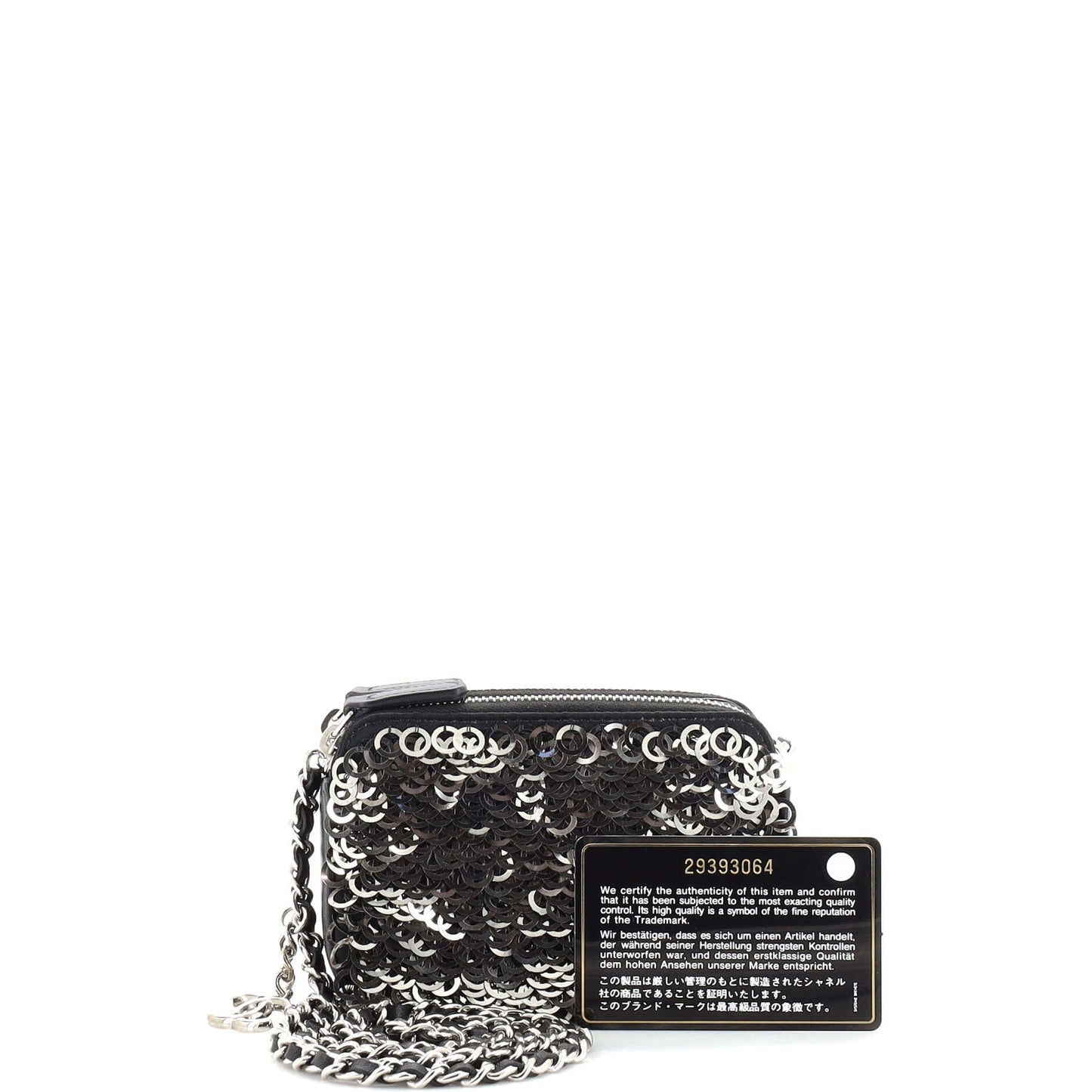 Chanel Double Zip Chain Camera Bag