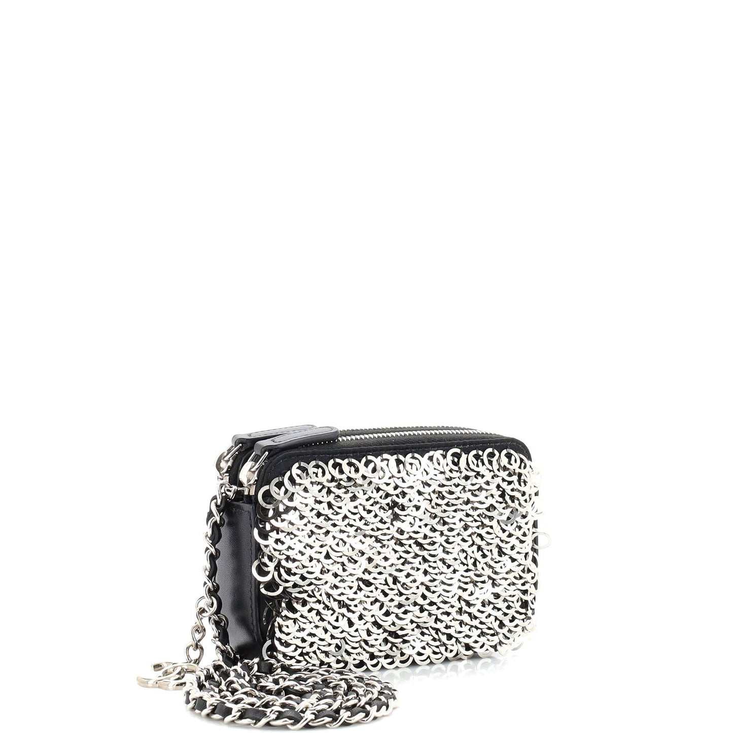 Chanel Double Zip Chain Camera Bag