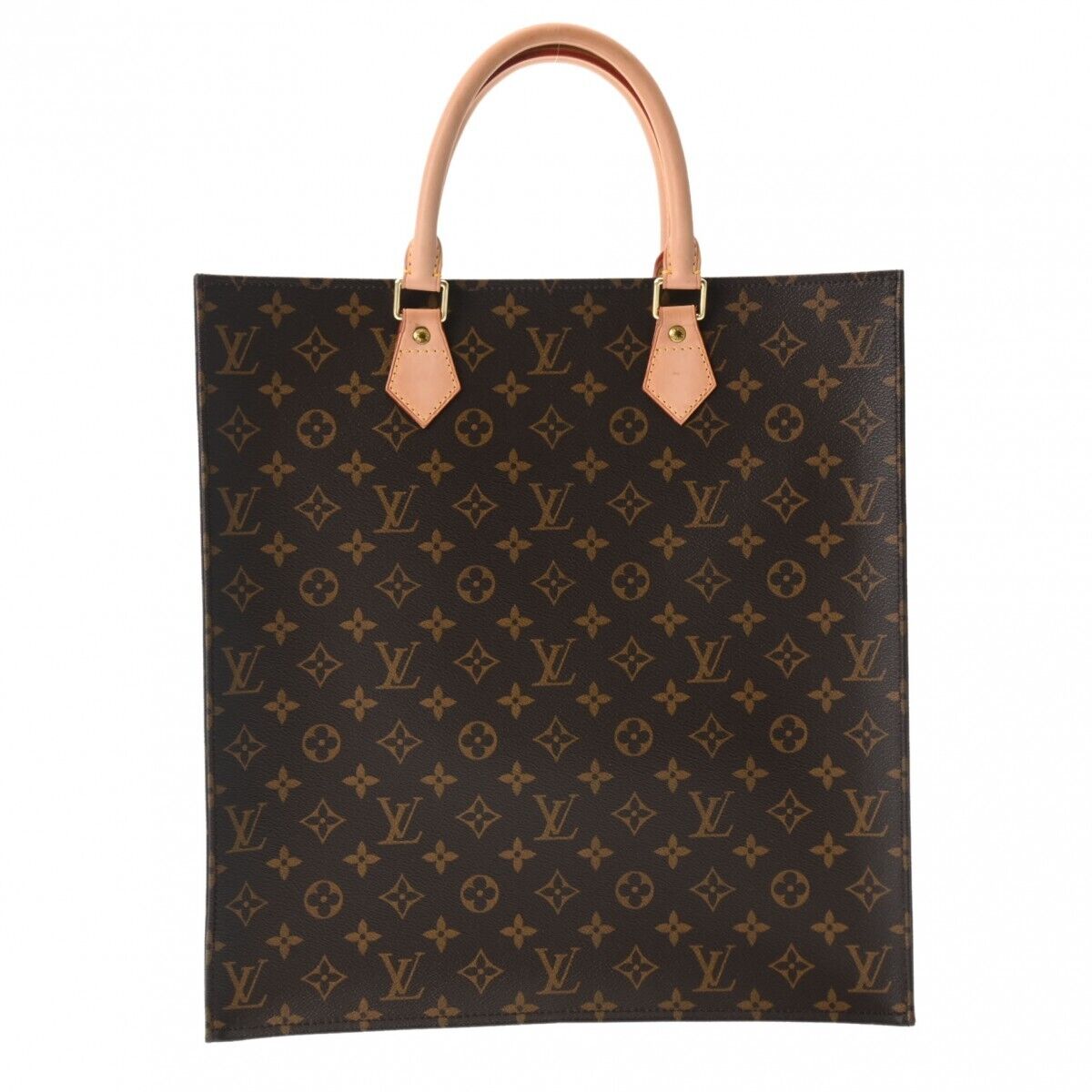 Louis Vuitton Sac Plat Brown Tote Bag