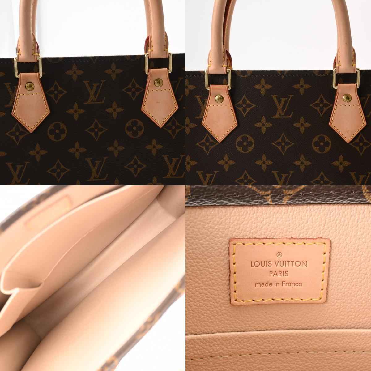 Louis Vuitton Sac Plat Brown Tote Bag