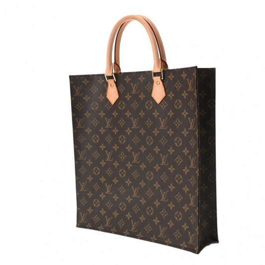 Louis Vuitton Sac Plat Brown Tote Bag