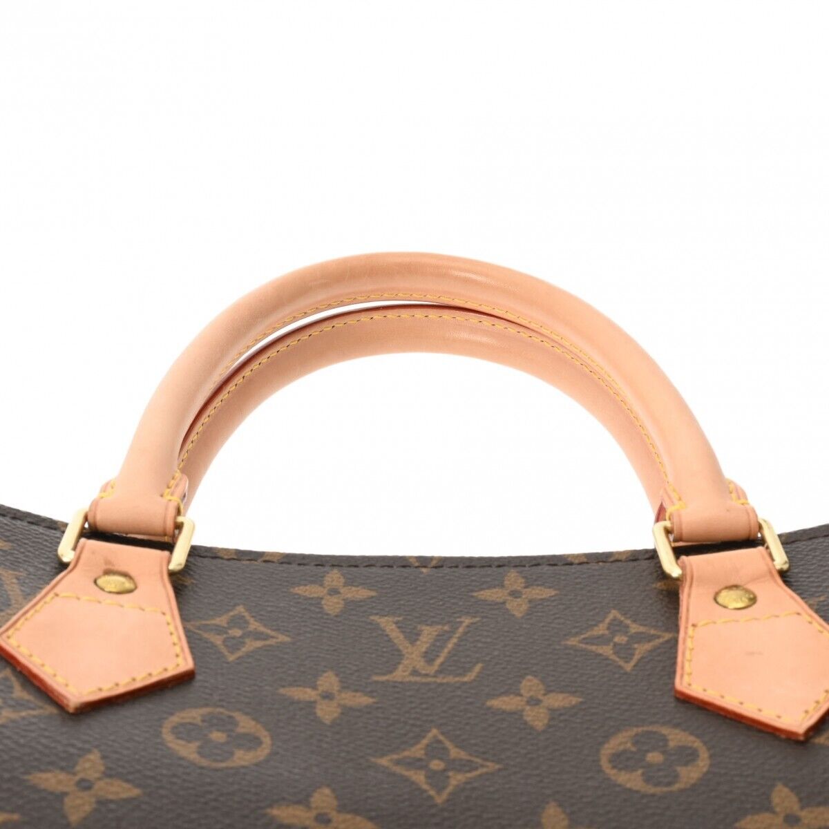 Louis Vuitton Sac Plat Brown Tote Bag