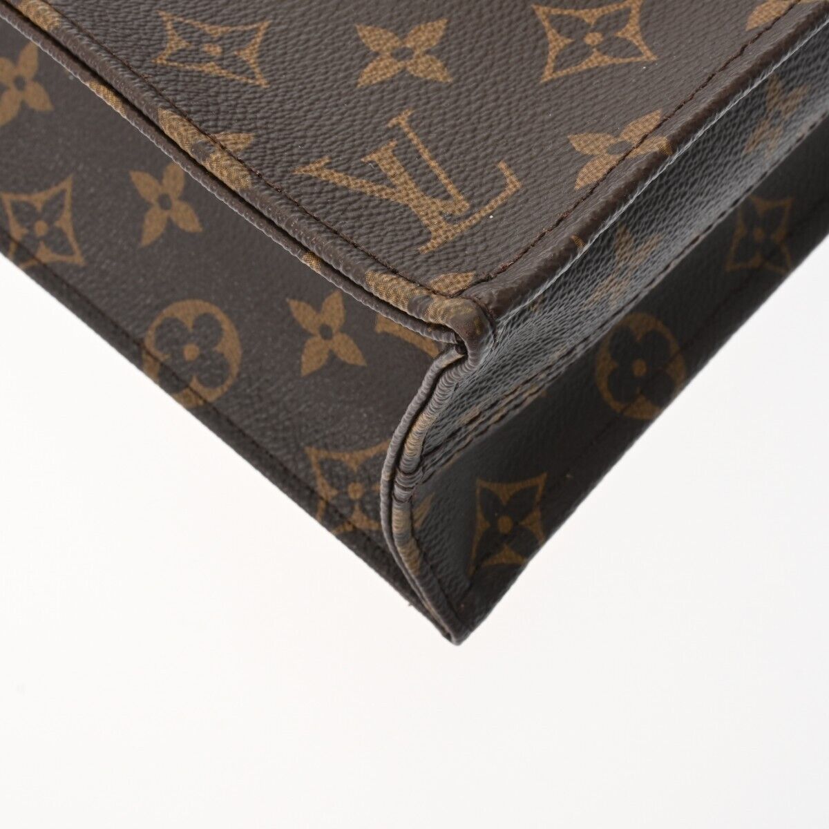 Louis Vuitton Sac Plat Brown Tote Bag