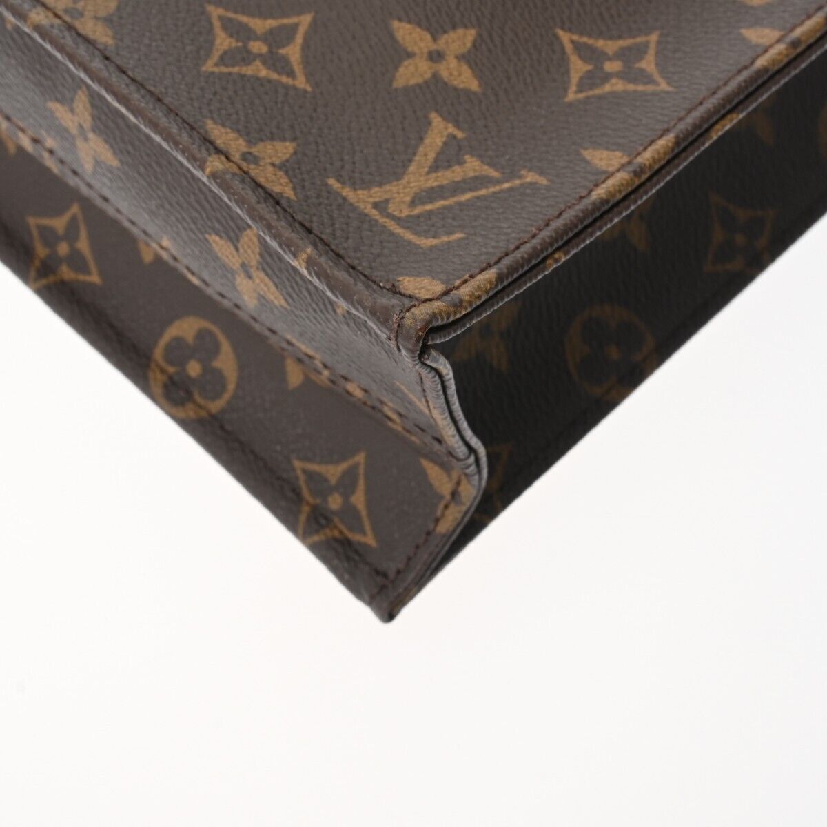 Louis Vuitton Sac Plat Brown Tote Bag