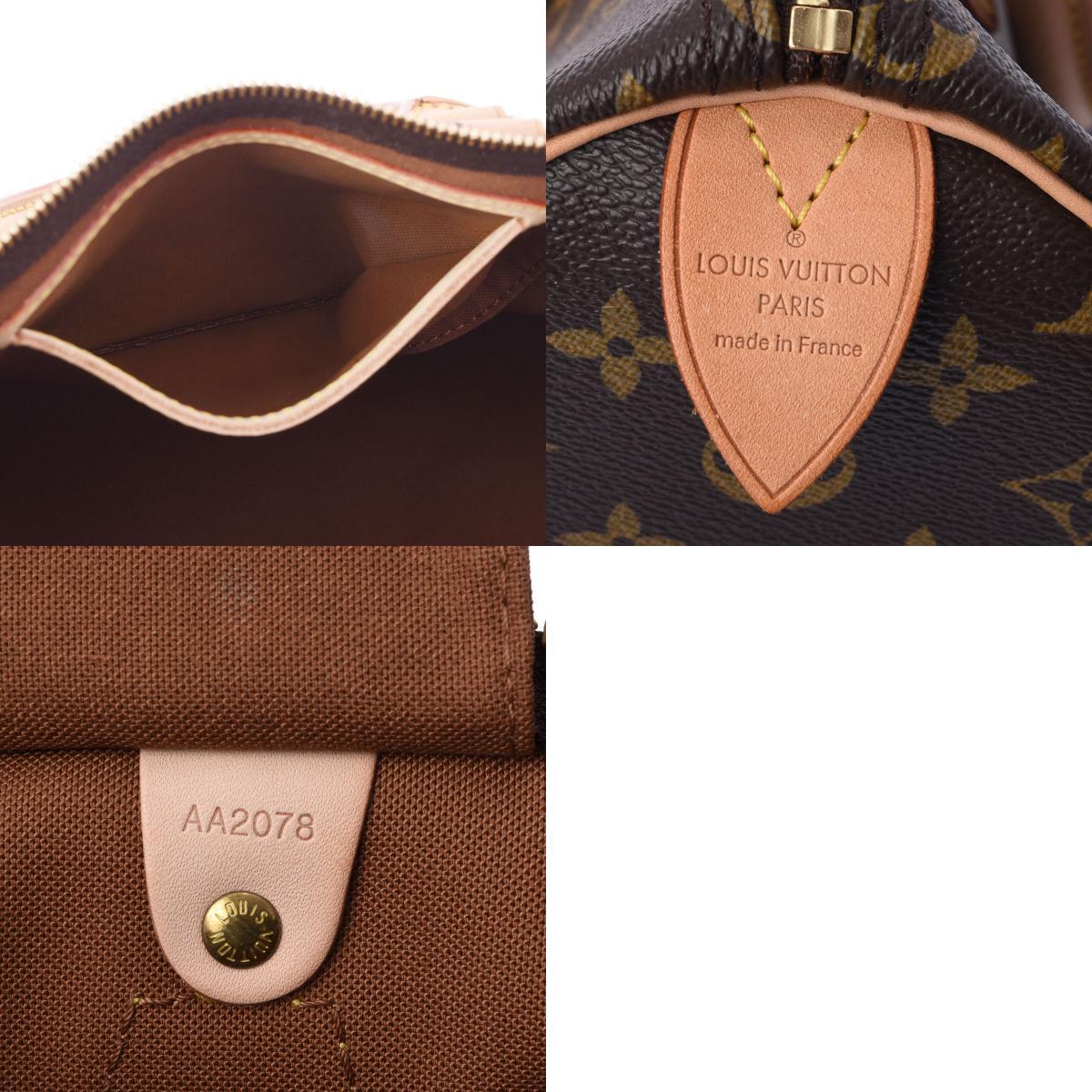 Louis Vuitton Speedy 35 Brown Hand Bag