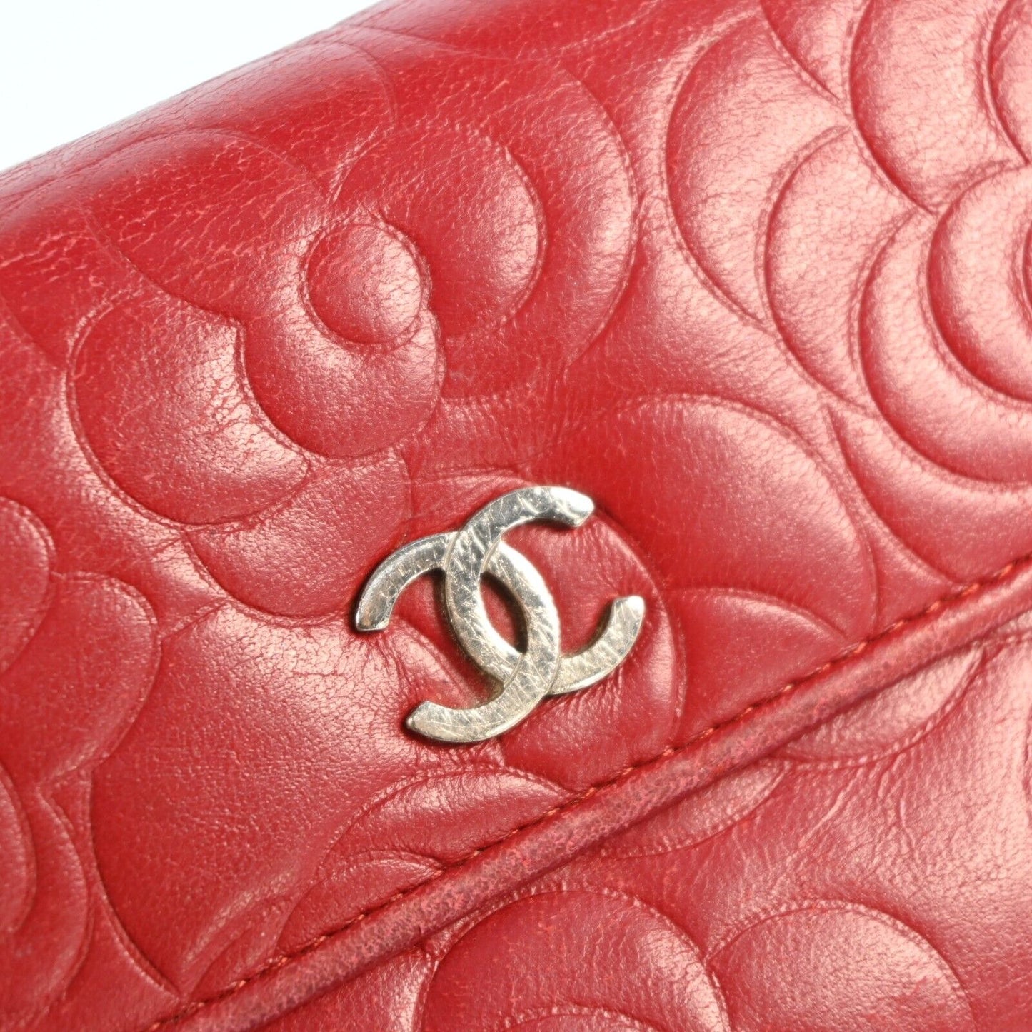 Chanel Camelia Zippy Wallet Coco