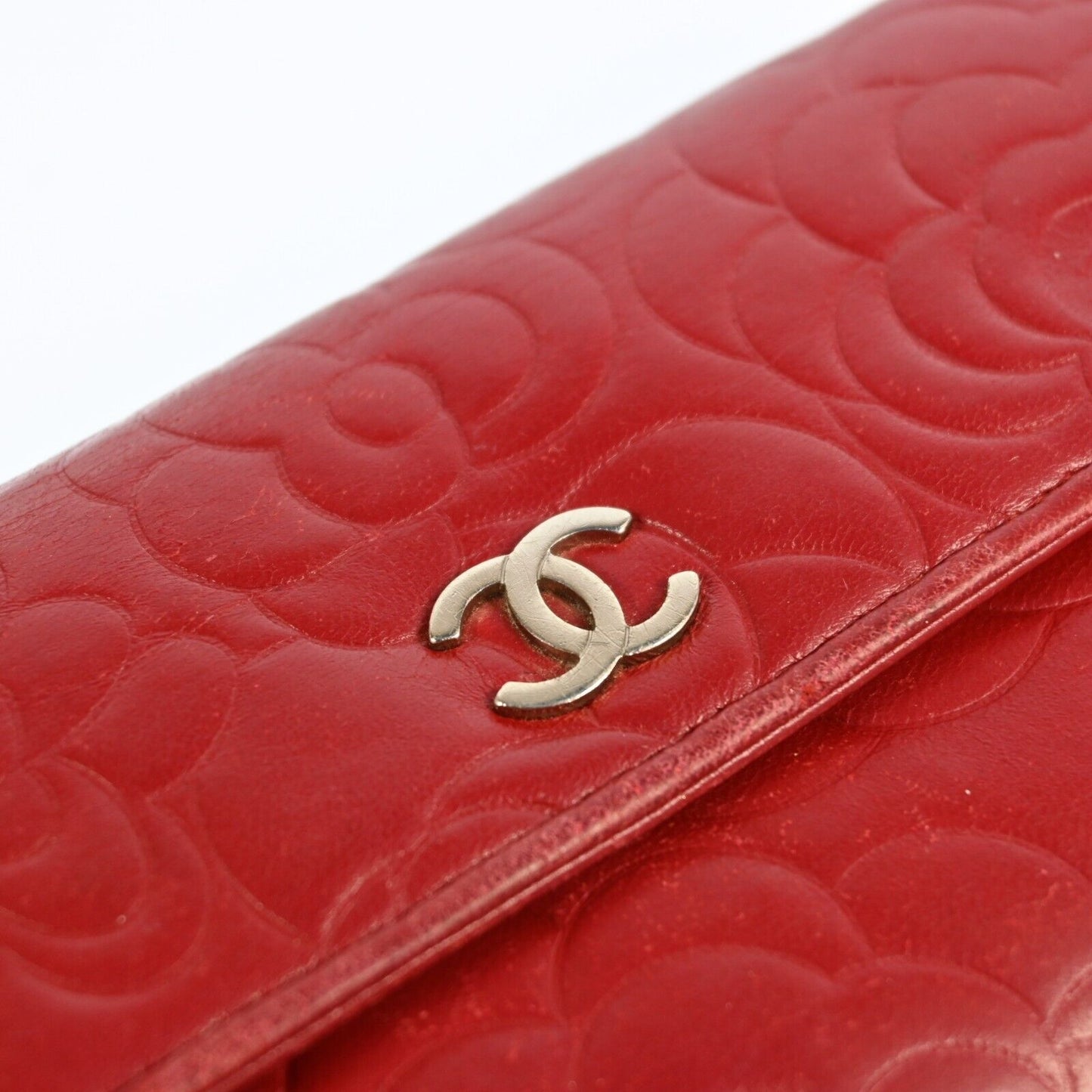 Chanel Camelia Zippy Wallet Coco