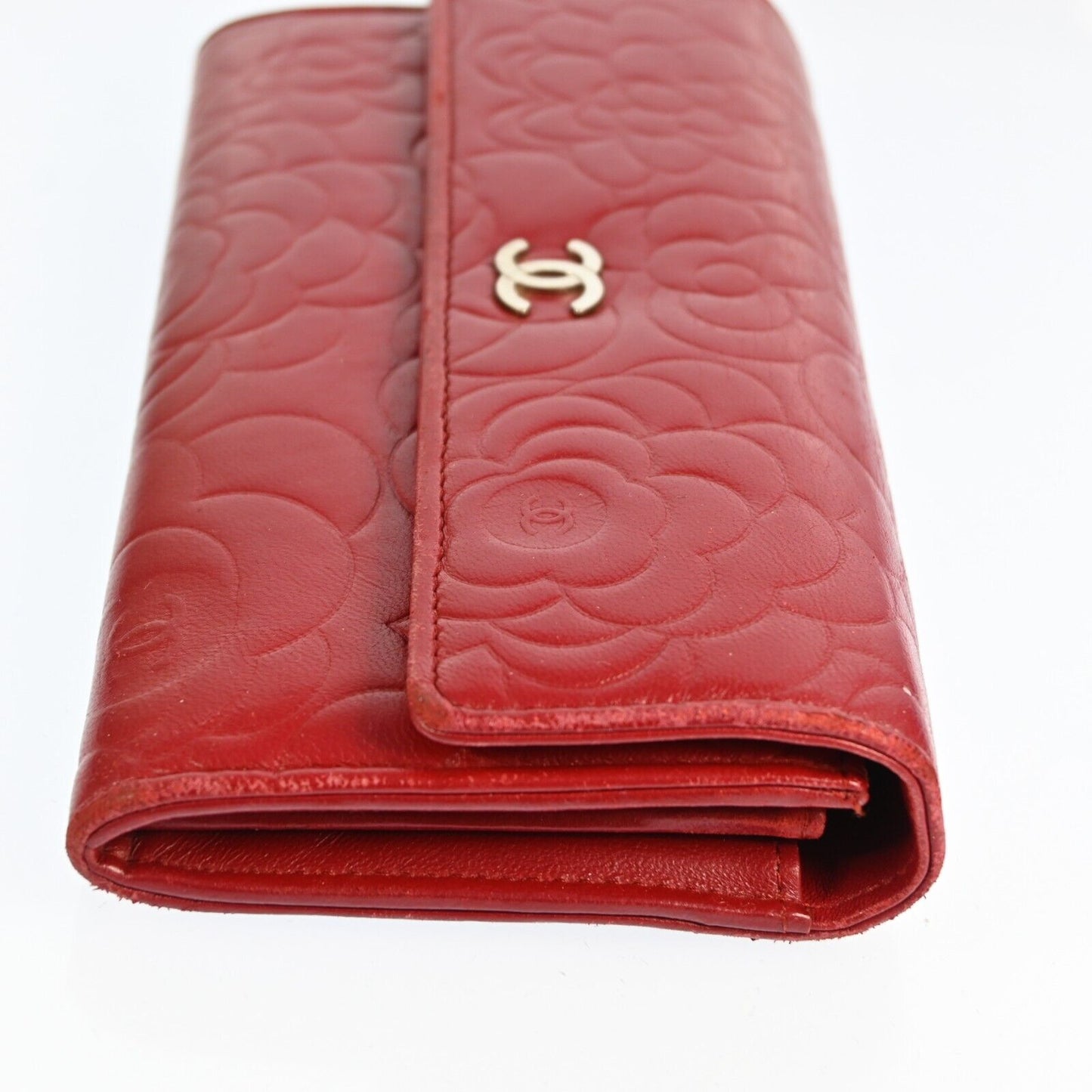 Chanel Camelia Zippy Wallet Coco