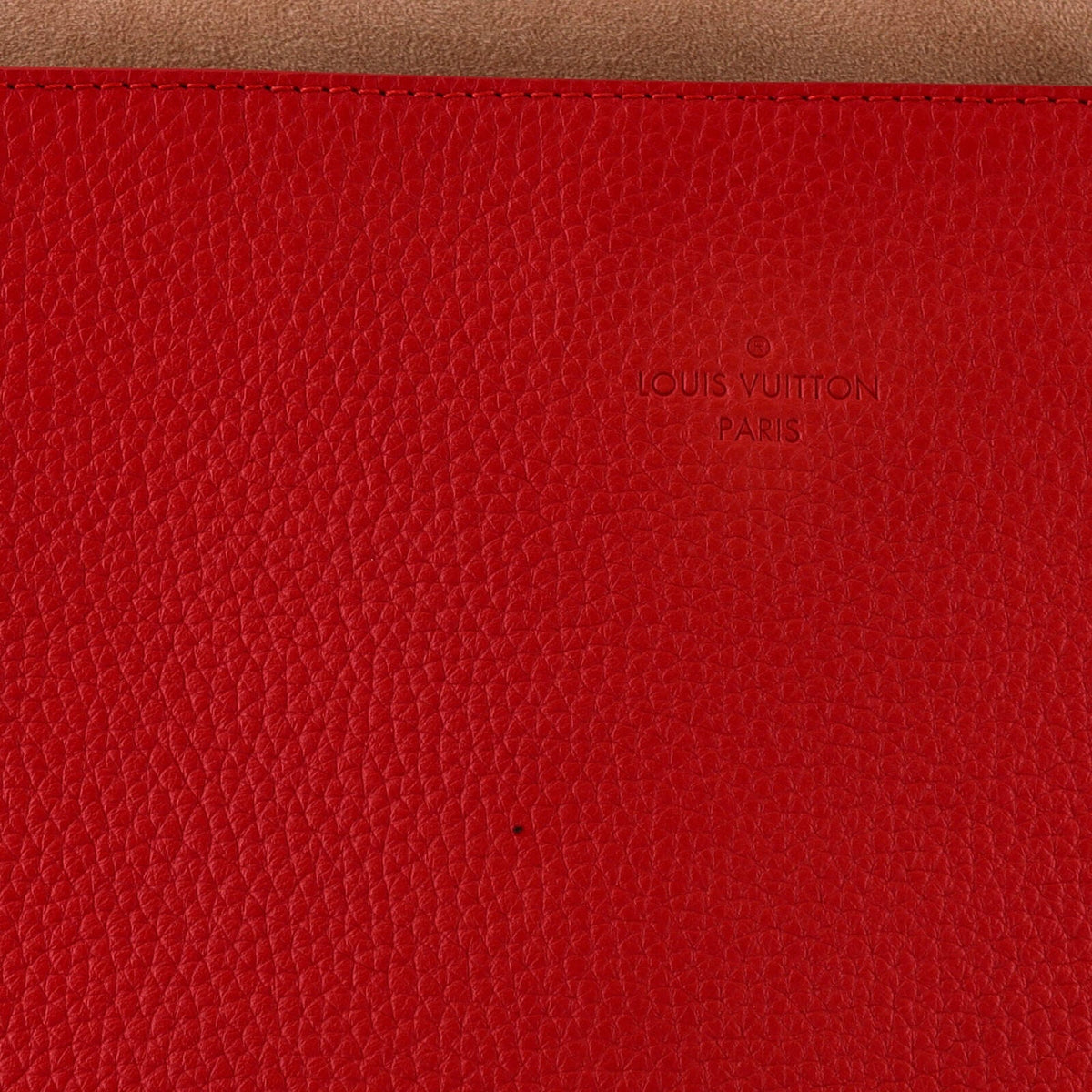 Louis Vuitton Volta Handbag Leather Red
