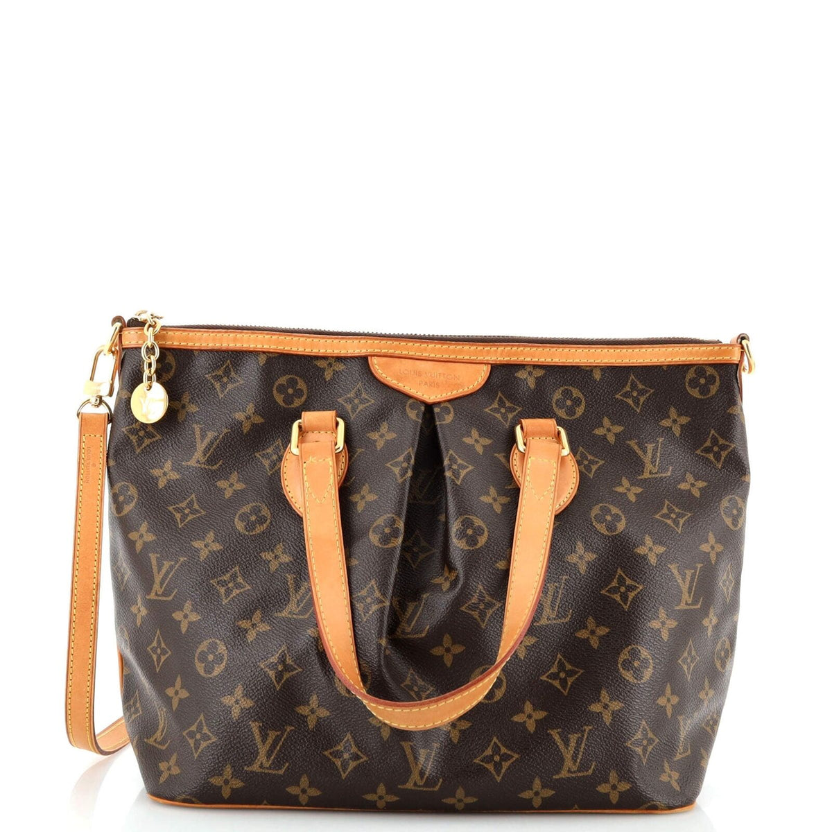 Louis Vuitton Palermo Handbag Canvas Pm