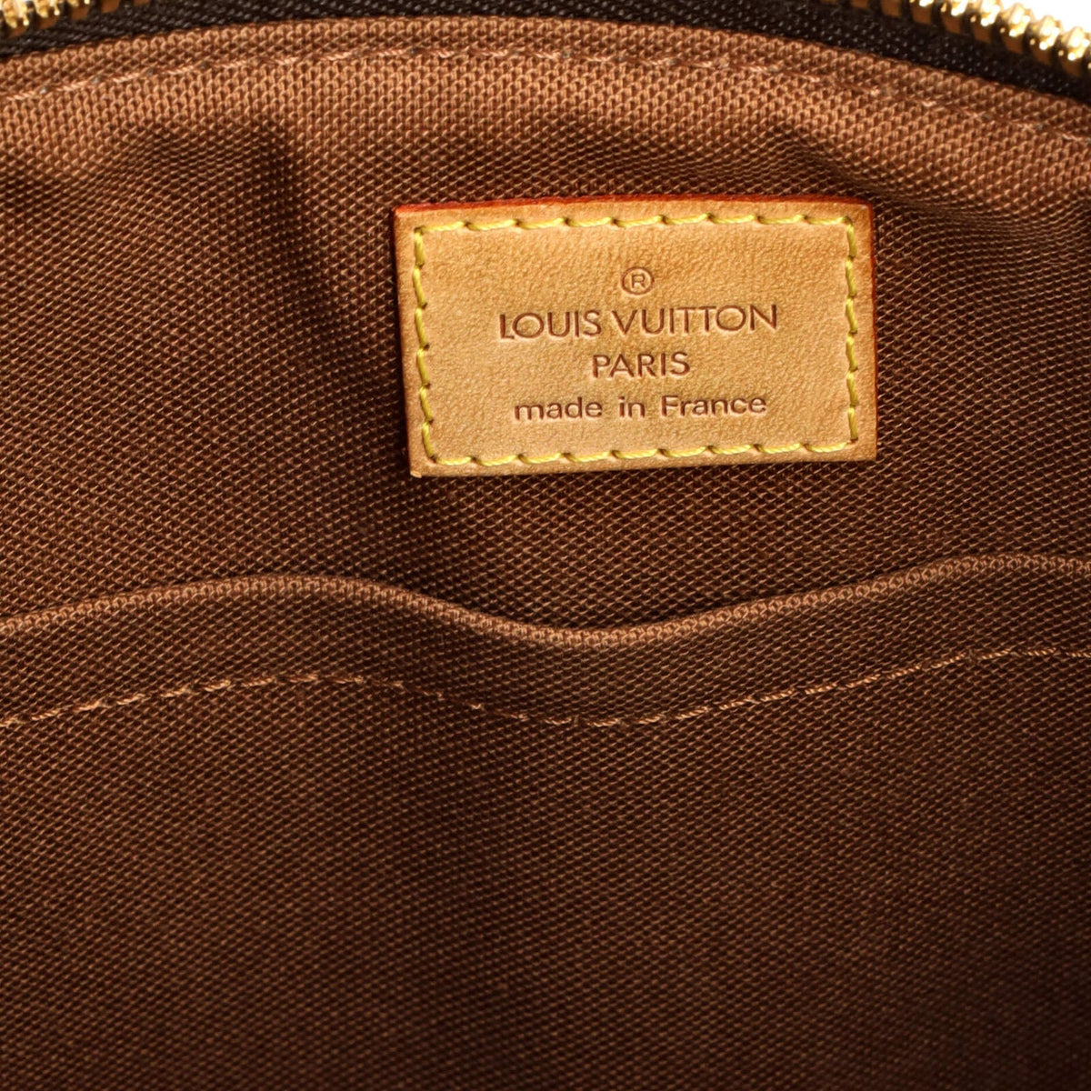 Louis Vuitton Palermo Handbag Canvas Pm