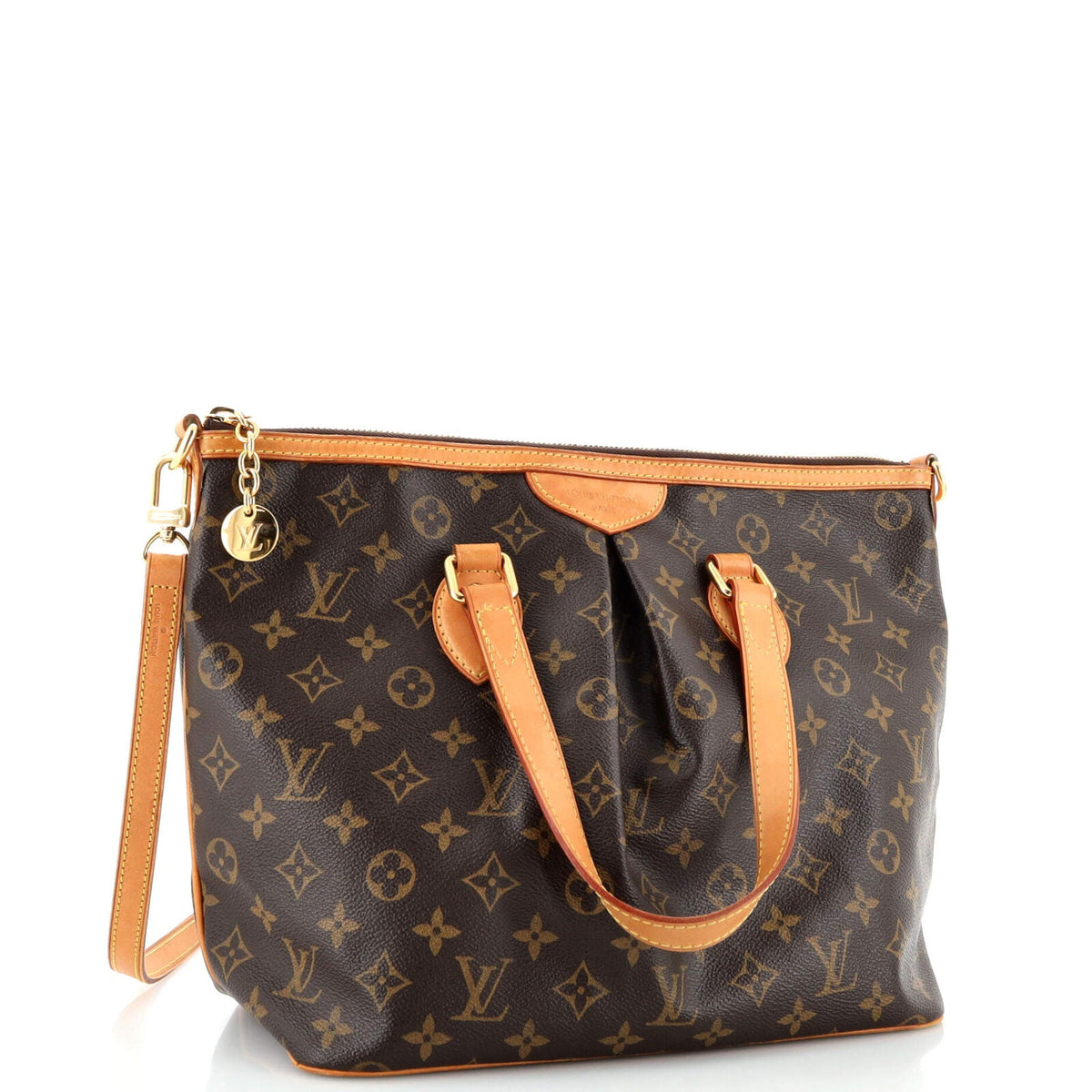 Louis Vuitton Palermo Handbag Canvas Pm