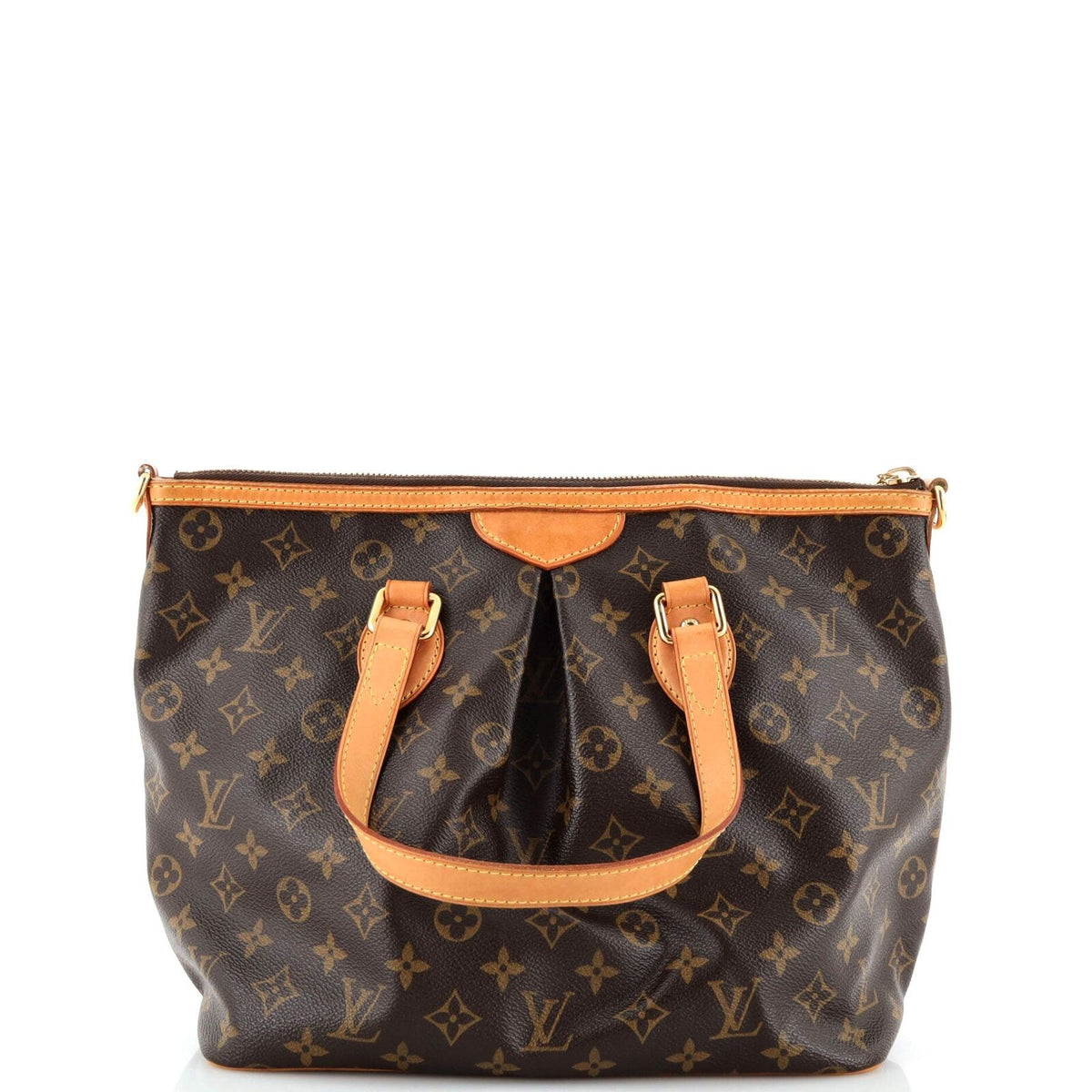 Louis Vuitton Palermo Handbag Canvas Pm