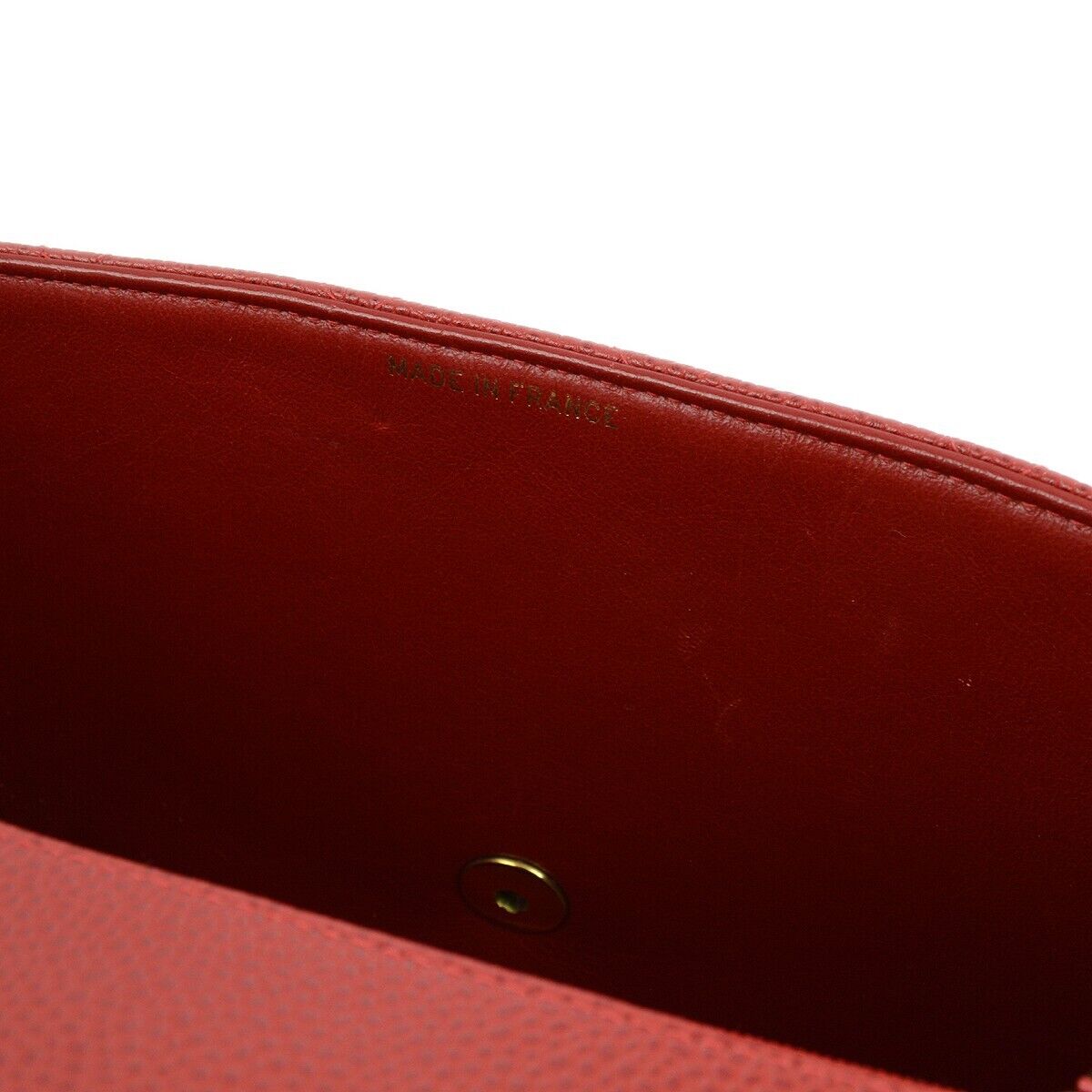Chanel Red Caviar Medium Diana Shoulder
