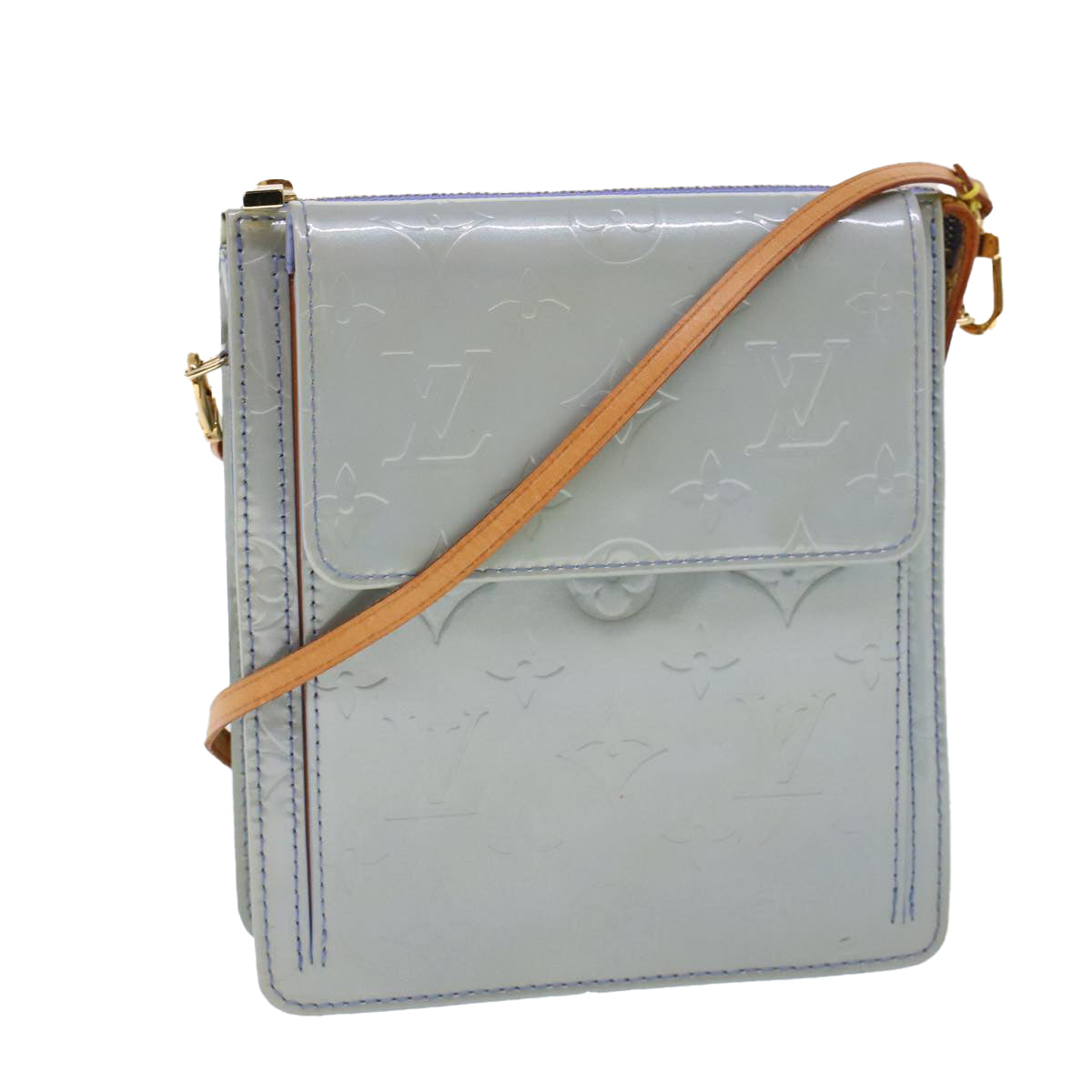 Louis Vuitton Vernis Motto Pouch Lavande