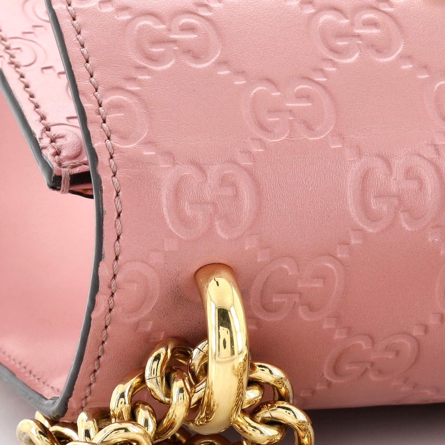 Padlock Shoulder Bag Guccissima Leather