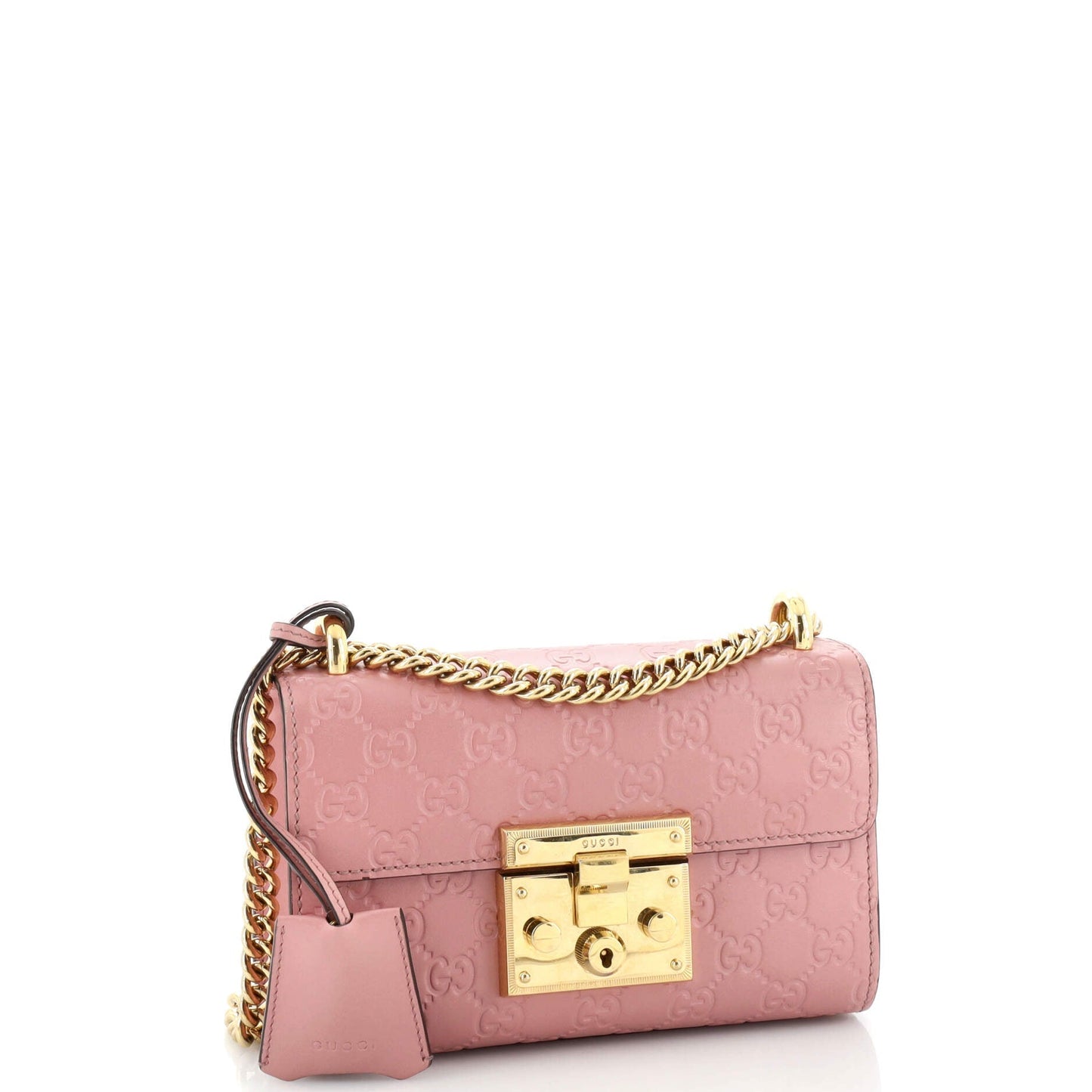 Padlock Shoulder Bag Guccissima Leather