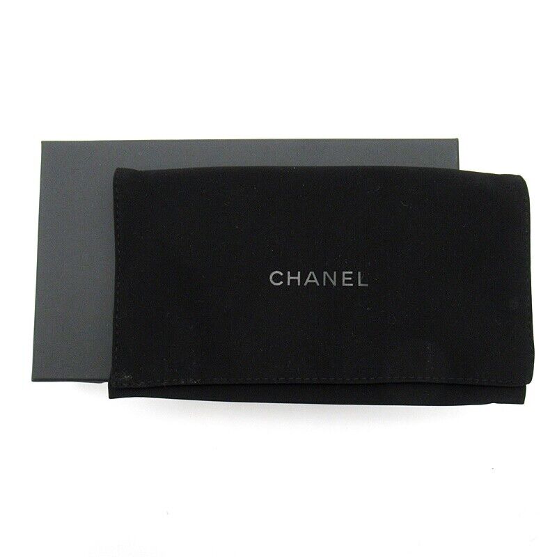 Chanel Boy Zipper Long Wallet Caviar