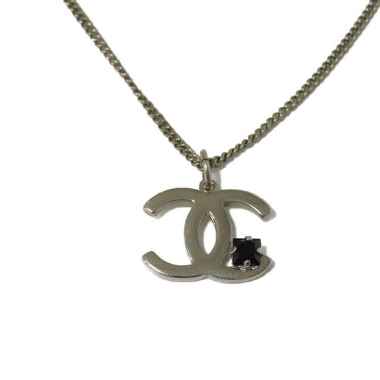 Chanel Crystal Coco Mark Necklace