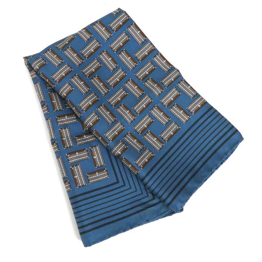 Louis Vuitton Scarf Dark Blue/Brown