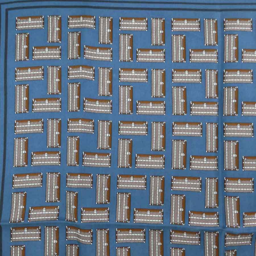 Louis Vuitton Scarf Dark Blue/Brown