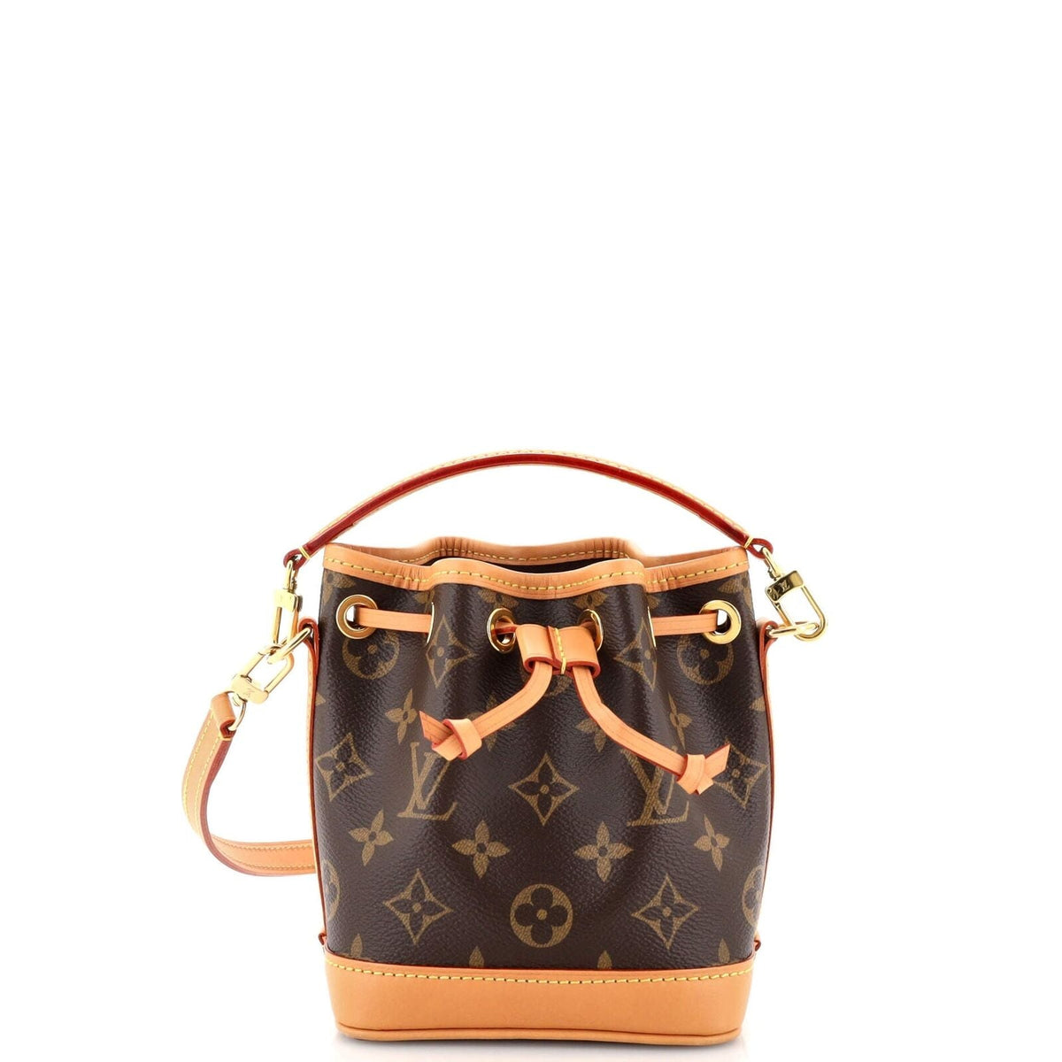 Louis Vuitton Noe Nm Handbag Canvas Nano