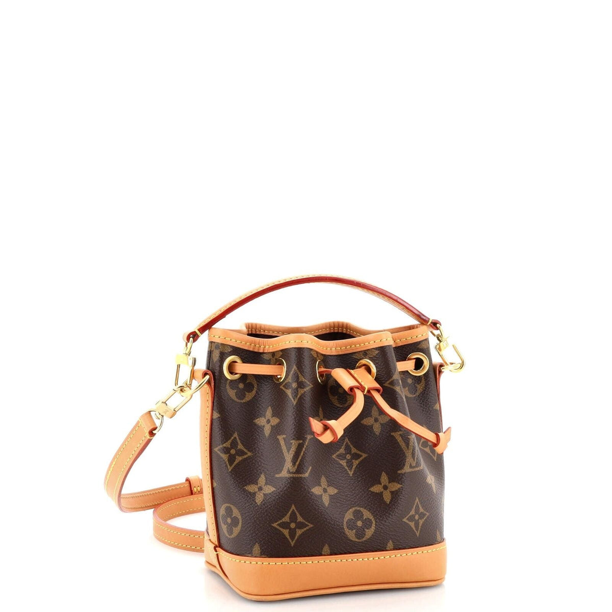 Louis Vuitton Noe Nm Handbag Canvas Nano