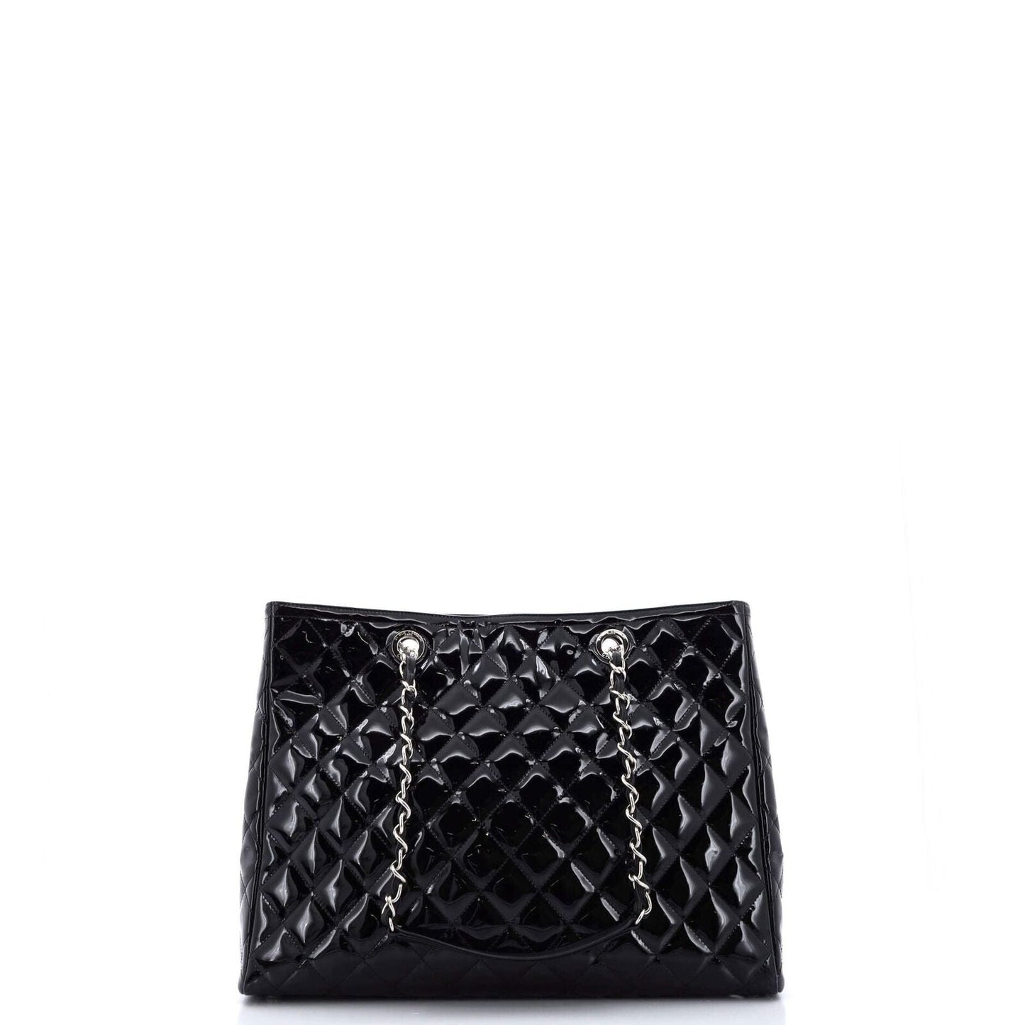 Chanel Coco Shine Tote Quilted Patent