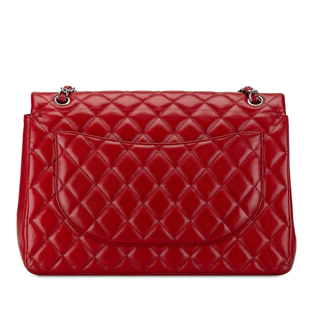 Chanel Maxi Classic Caviar Double