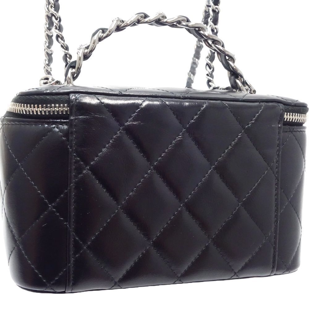 Chanel Shoulder Bag Vanity Matelasse Top