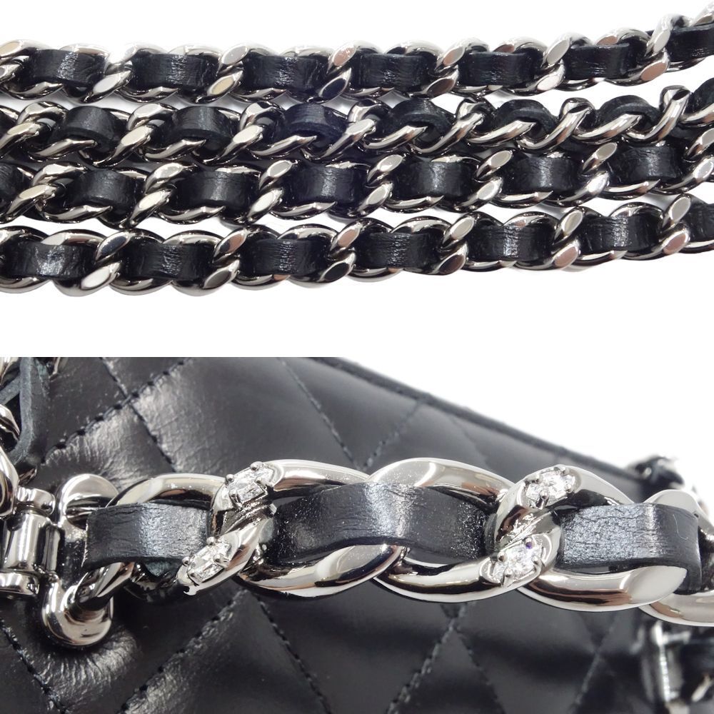 Chanel Shoulder Bag Vanity Matelasse Top