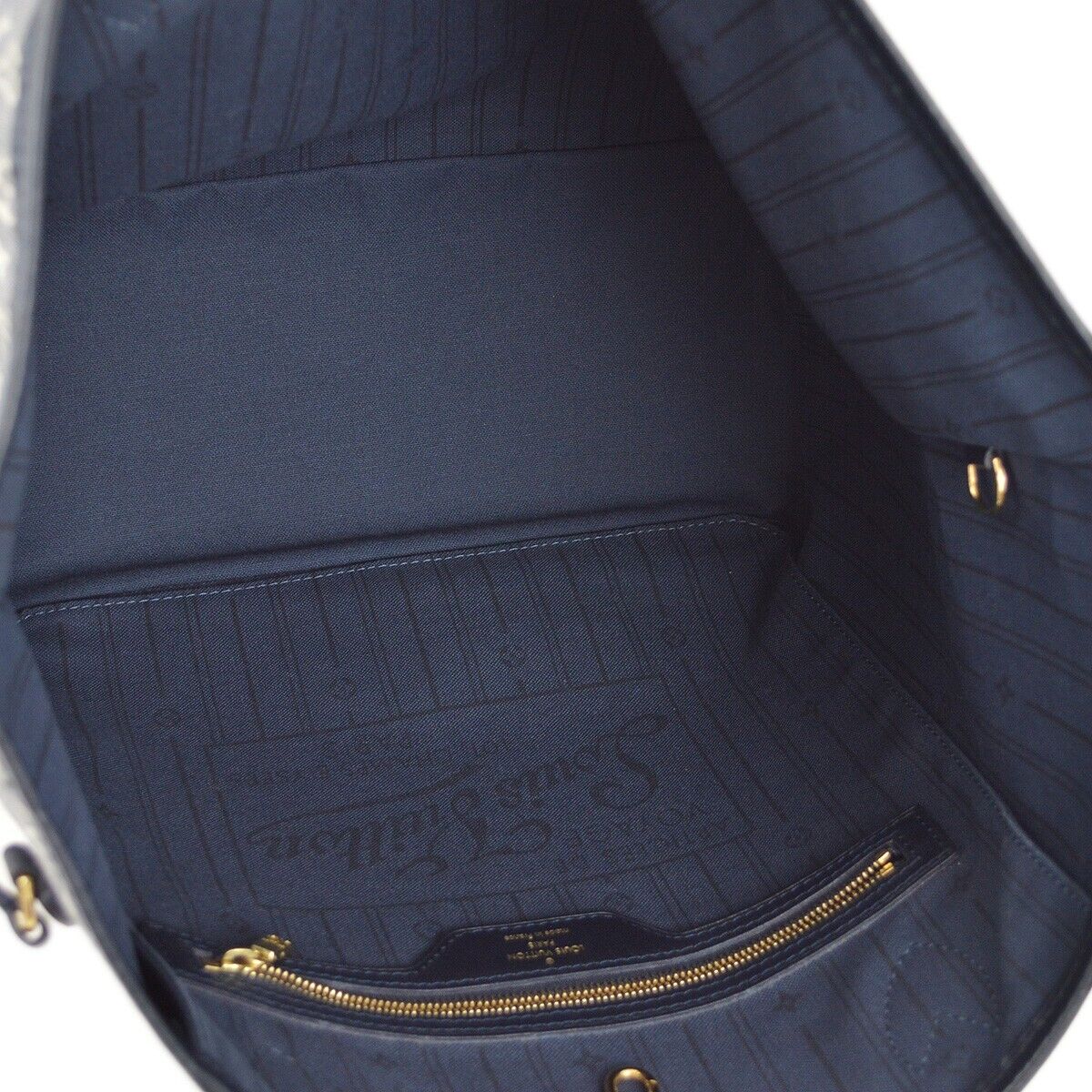 Louis Vuitton Navy Idylle Neverfull Mm