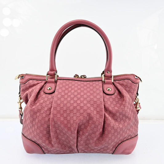 Gucci Sukey Shoulder Tote Bag Gg Leather