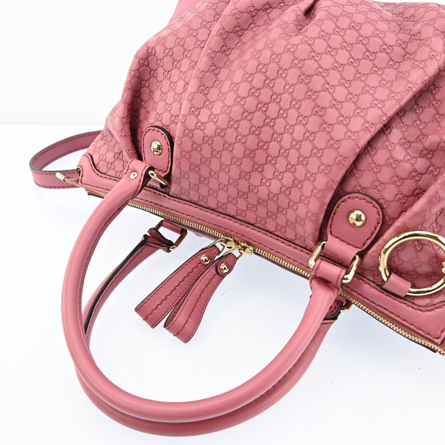 Gucci Sukey Shoulder Tote Bag Gg Leather