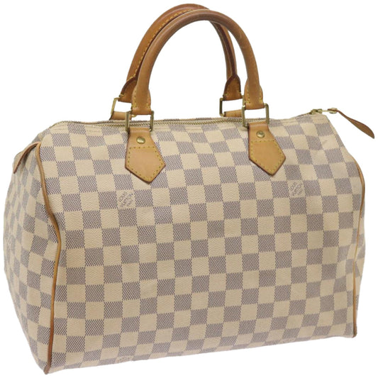 Louis Vuitton Damier Azur Speedy 30 Hand