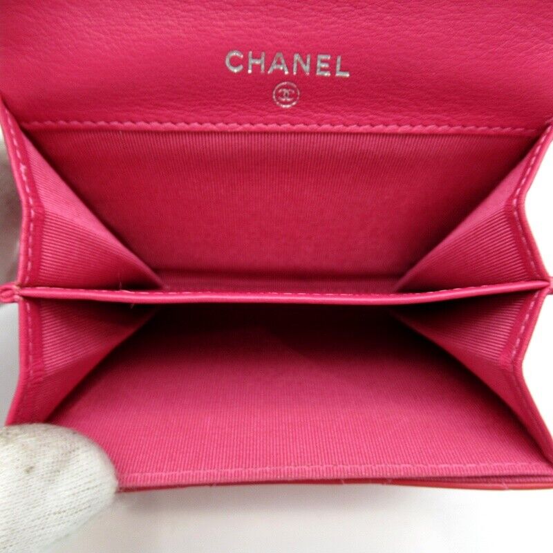 Chanel Matrasse Coin Case Patent Leather