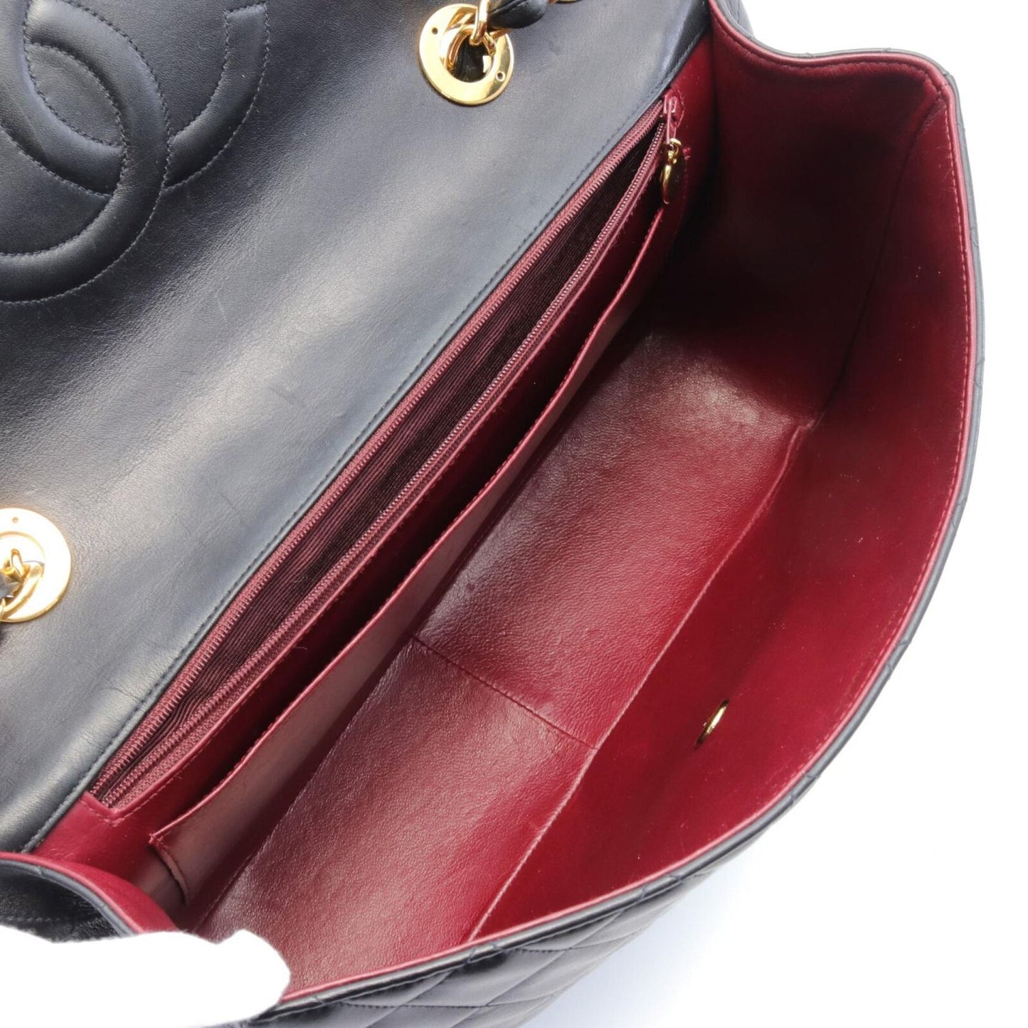 Chanel Jumbo Matelasse 34 Chain Shoulder