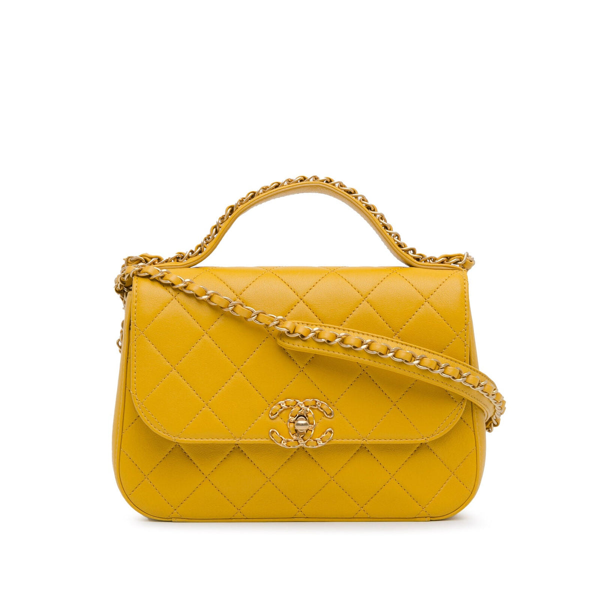 Chanel Quilted Lambskin Chain