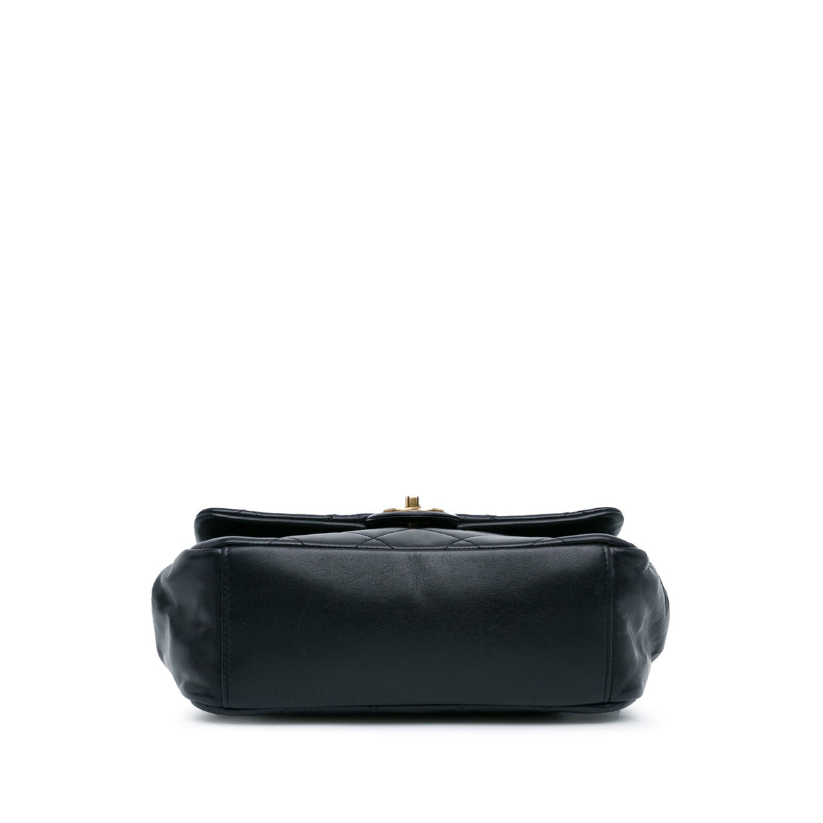 Chanel Small Lambskin Gold Bar Top