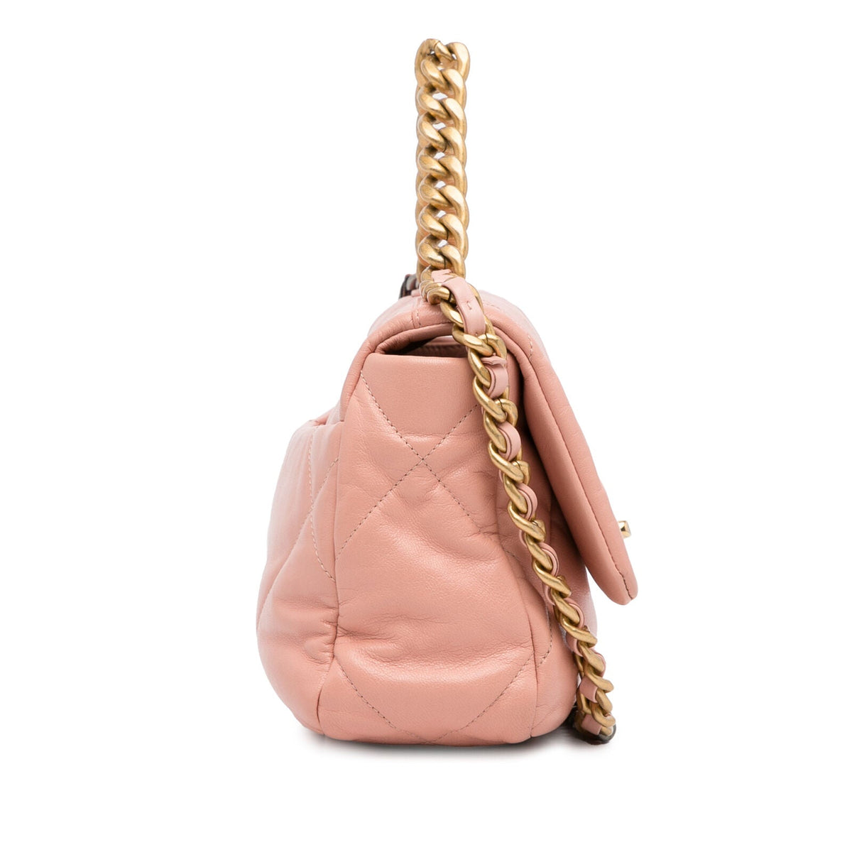 Chanel Medium Lambskin 19 Flap Pink