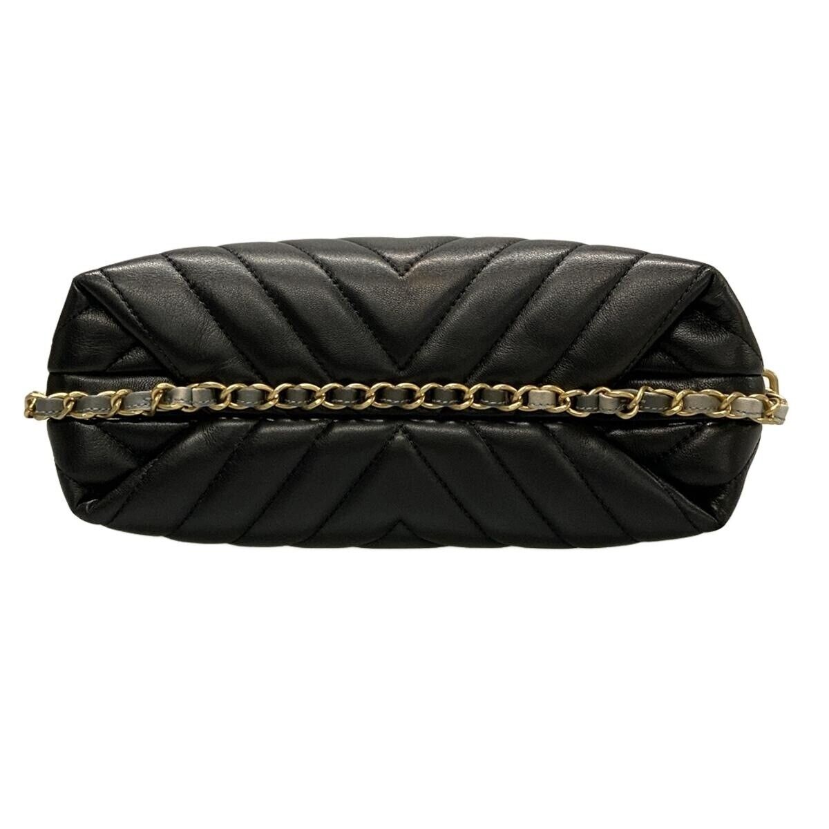 Chanel V Stitch (Chevron) - Black