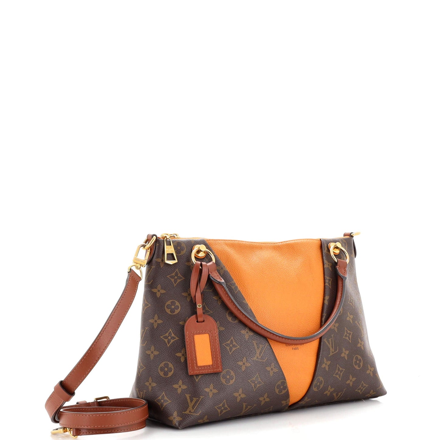 Louis Vuitton V Tote Canvas And Leather