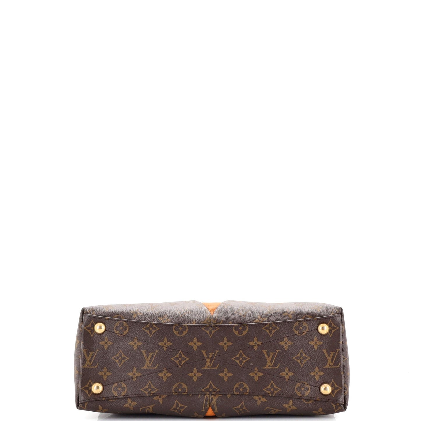 Louis Vuitton V Tote Canvas And Leather