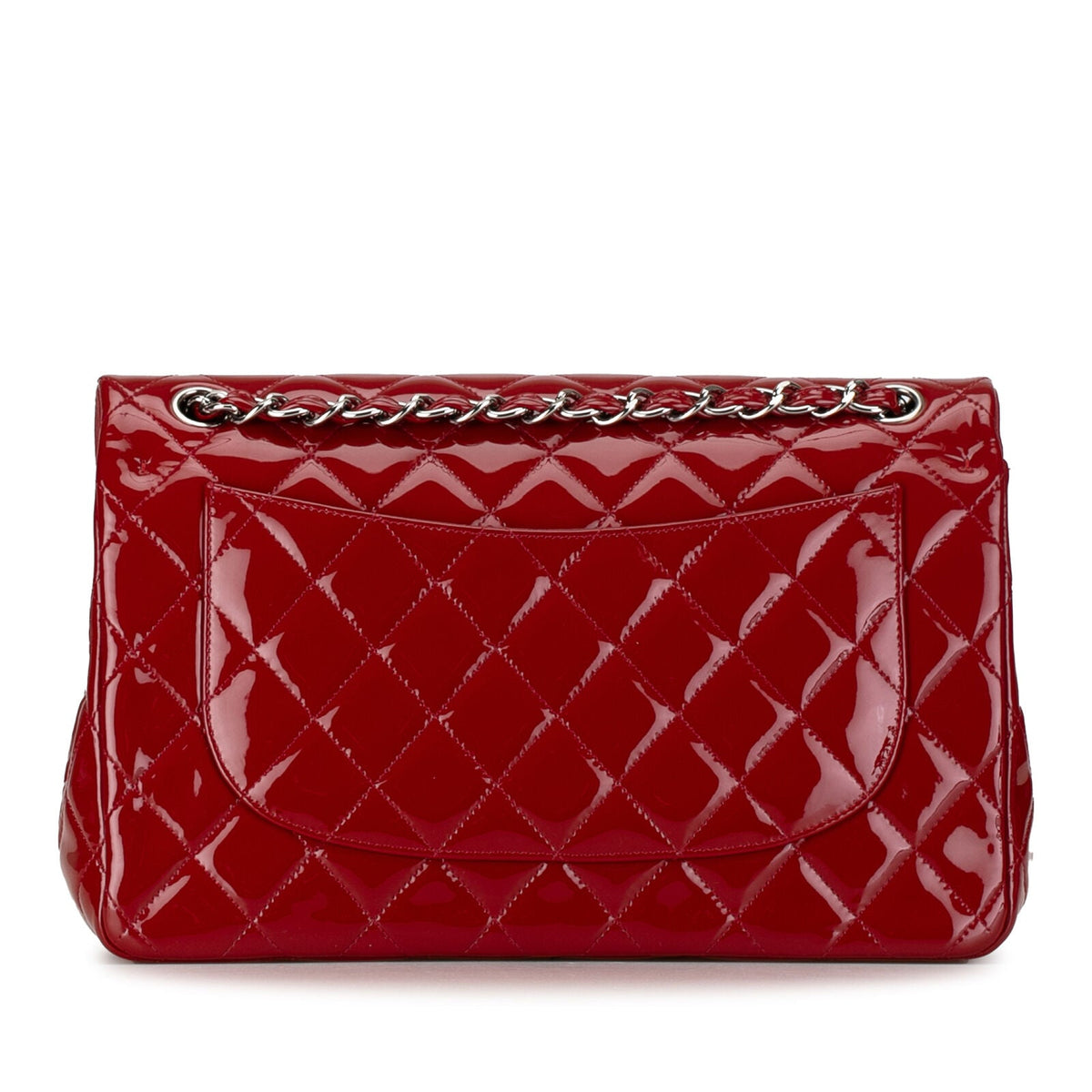 Chanel Jumbo Classic Patent Double