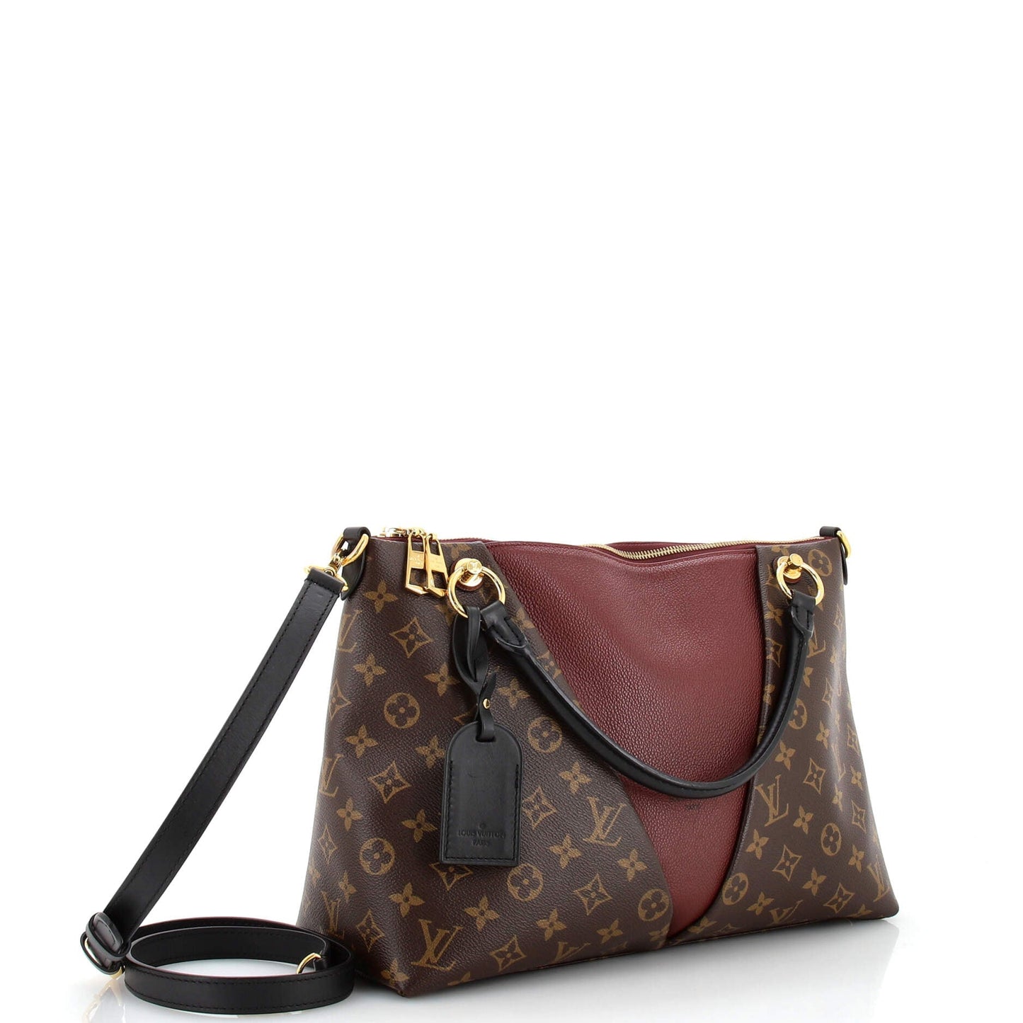 Louis Vuitton V Tote Canvas And Leather