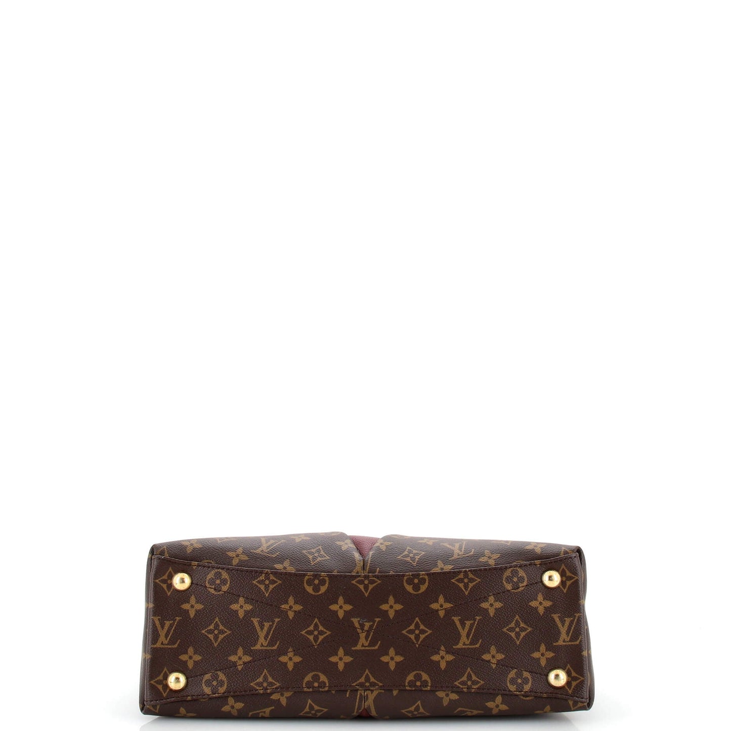 Louis Vuitton V Tote Canvas And Leather