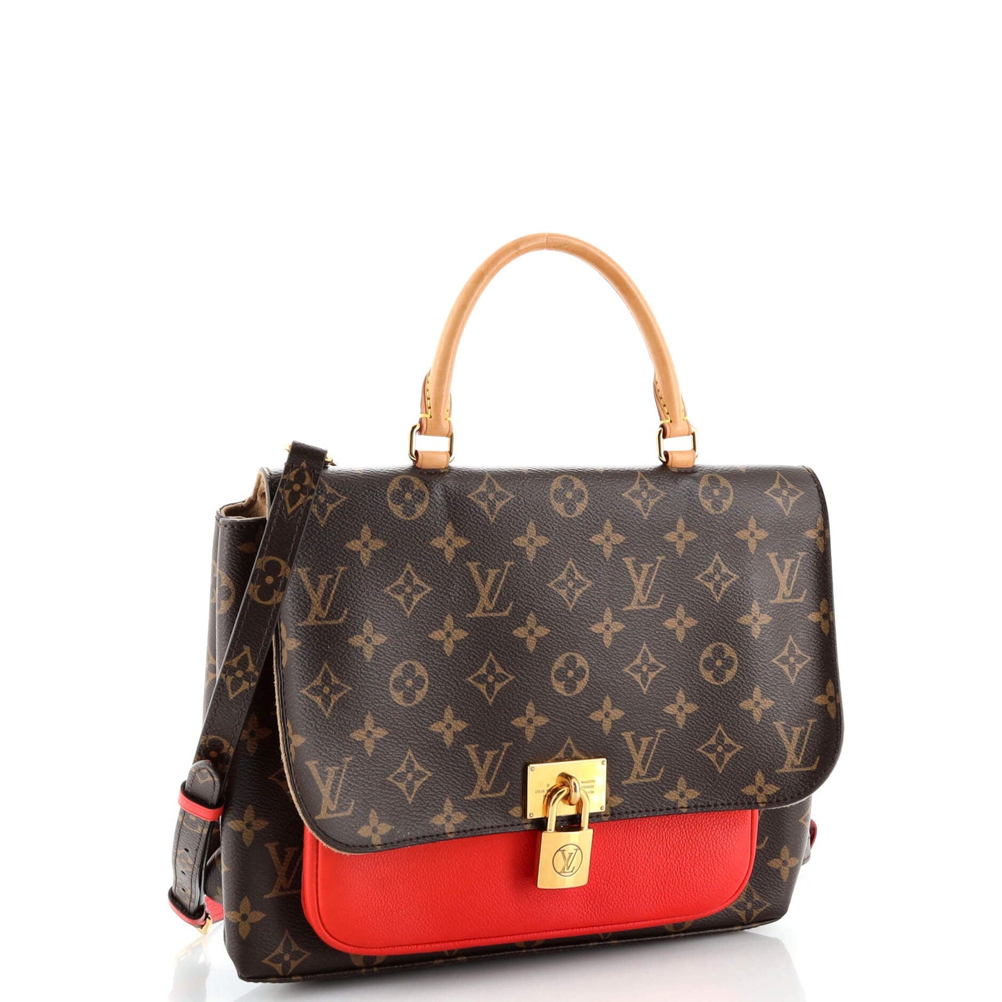 Louis Vuitton Marignan Handbag Canvas